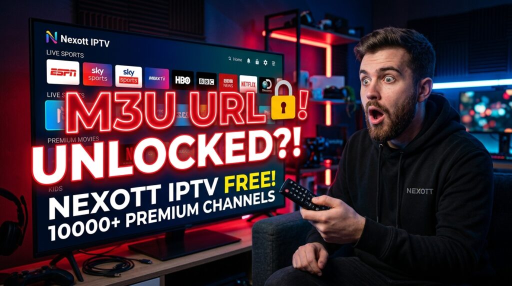 How to Get Nexott M3U URL
