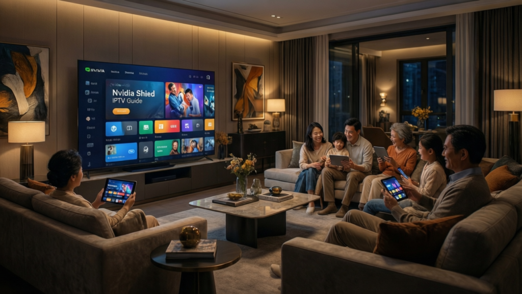 Nvidia Shield IPTV Guide