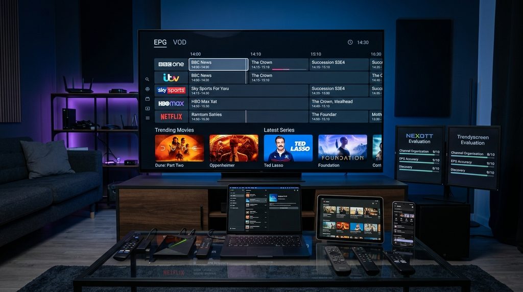 Nexott vs Trendyscreen IPTV