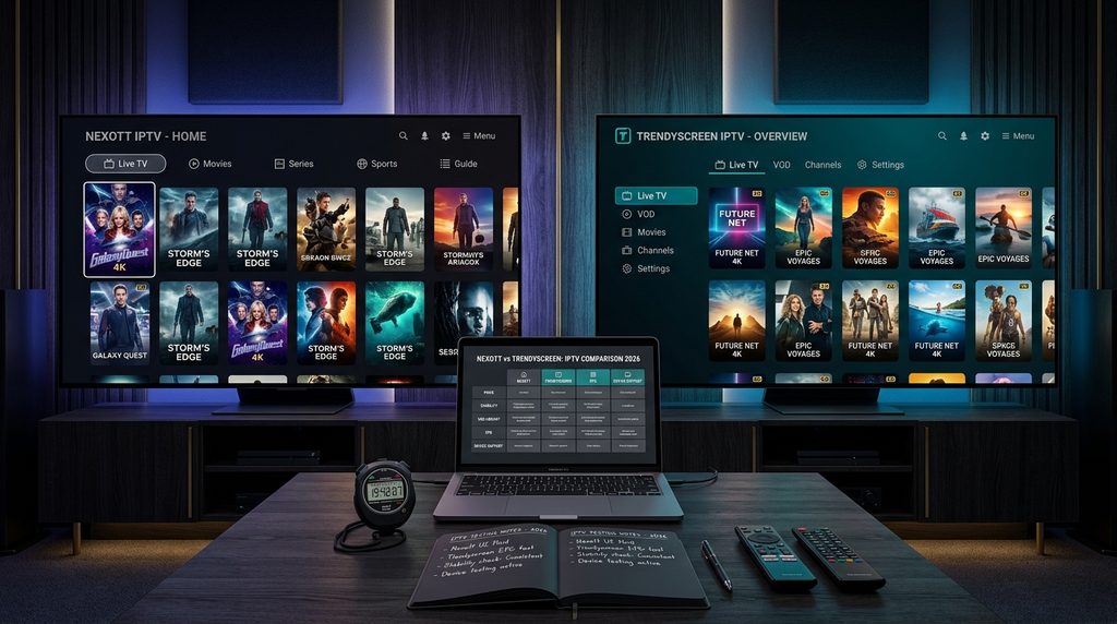 Nexott vs Trendyscreen IPTV